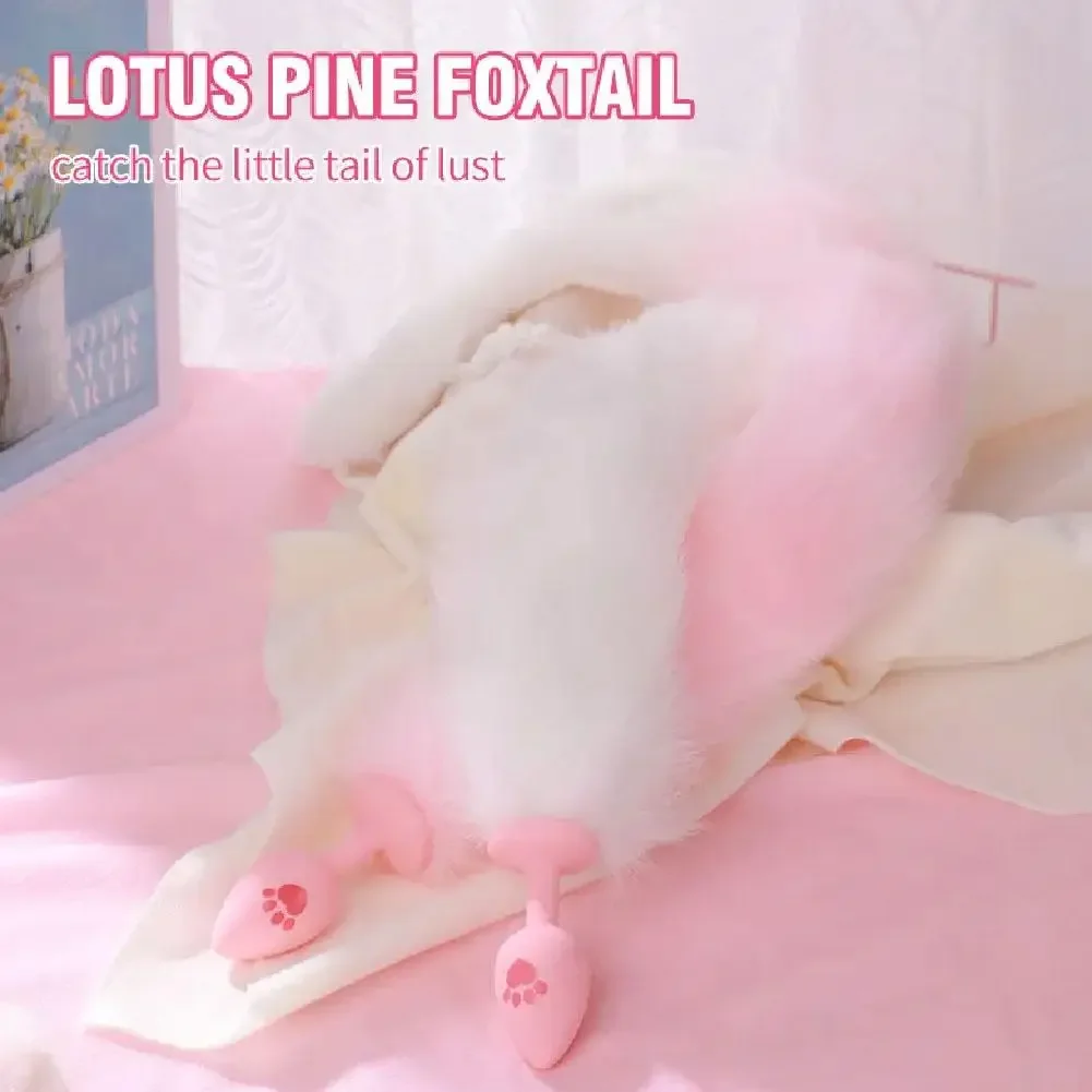 مثير القط المكونات الشرج الذيل سيليكون ألعاب جنسية لمنطقة الشرج للنساء الرجال بعقب المكونات القط أرنب الشرج لعبة الجنس تأثيري المثيرة ألعاب جنسية الجنس متجر #2