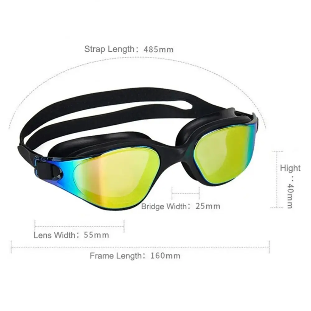 Adults Swim Glasses PC Anti-fog Diving Goggles Waterproof Anti-UV Swimming Goggles HD Anti-fog UV Protection Swim Eyewear Diving - Image 6