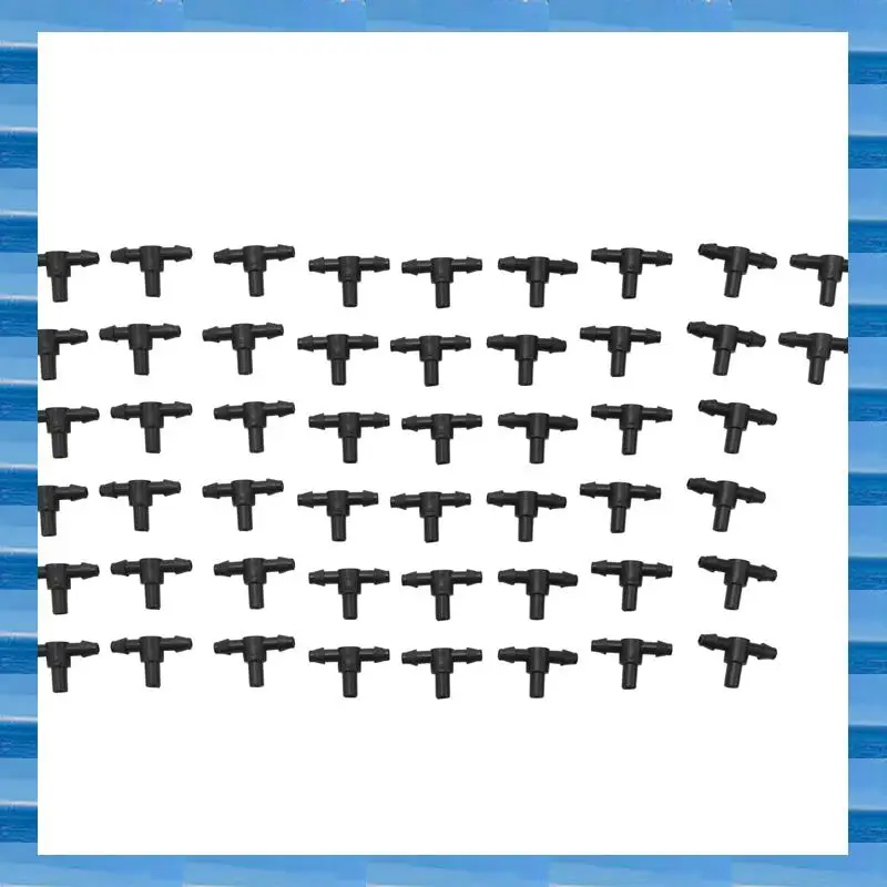 

AT53 800Pcs(400 Pairs)Garden Irrigation Kit Adjustable Atomization Dripper Atomization Connection Tee Joint