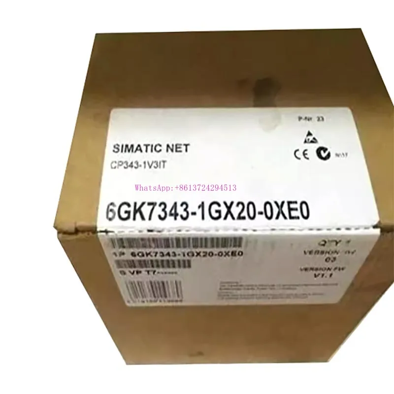 

New Original In BOX 6GK7 343-1GX20-0XE0 6GK7343-1GX20-0XE0 {Warehouse Stock} 1 Year Warranty Shipment Within 24 Hours