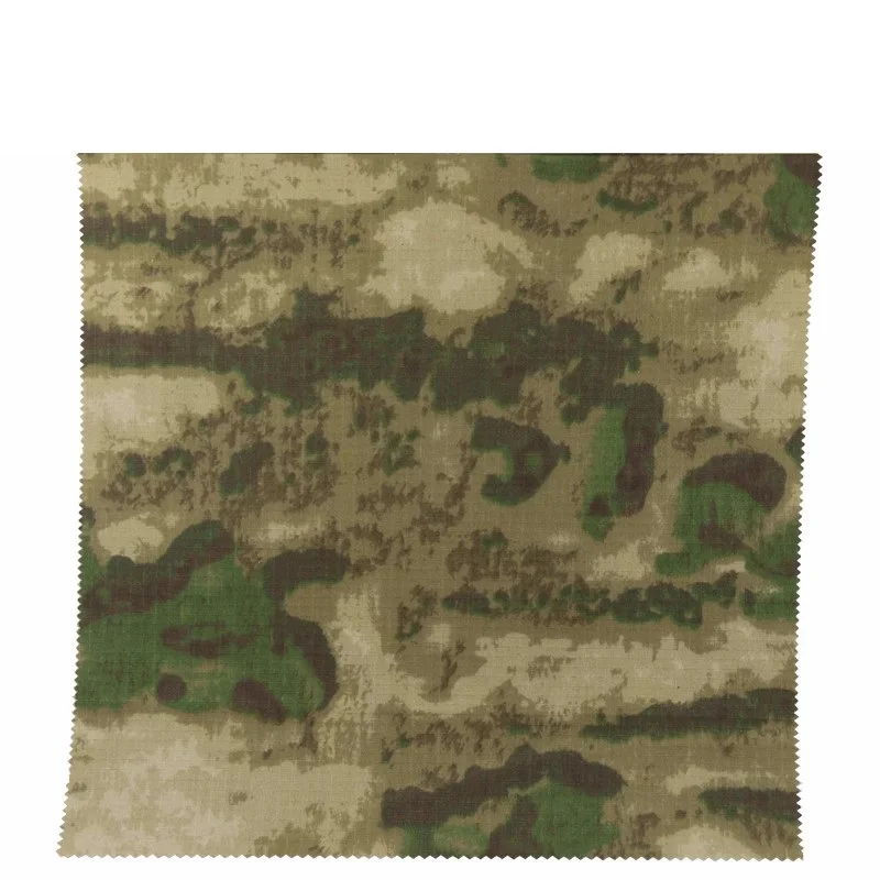 A-TACS FG Ruin Camouflage Fabric TC Plaid Polyster Cotton Cloth Breathable Wear-resistant DIY