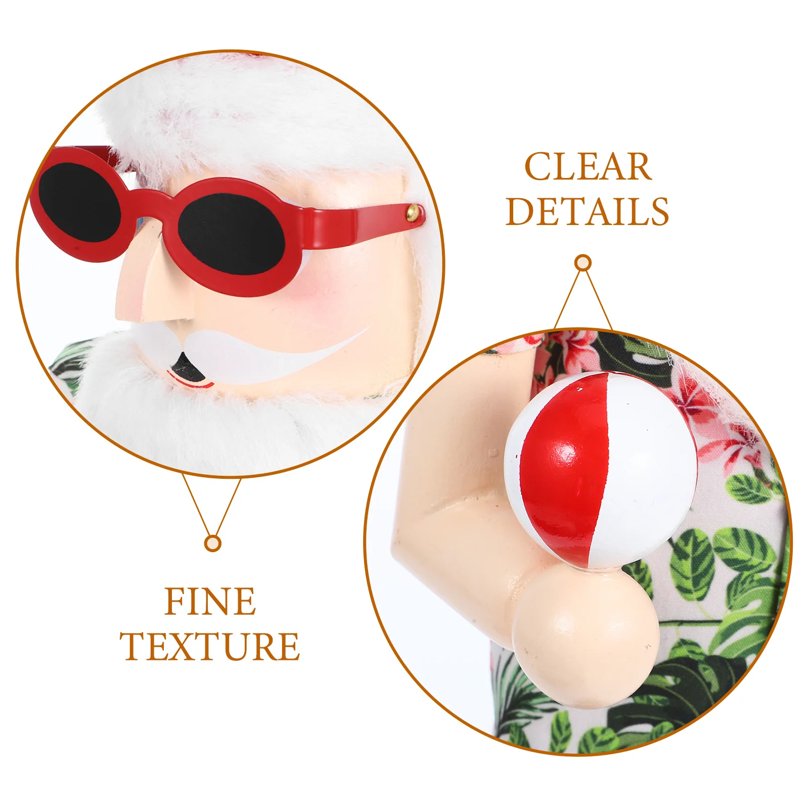 

Wooden Nutcracker Xmas Decor Christmas Desktop Ornament Traditional Soldier Decoration Holiday Home Table Display Craft