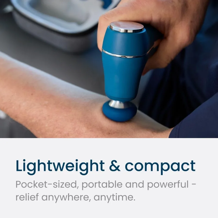 MyoLite Percussion Massage Gun for Deep Tissue Muscle Relief in Home Gym and Travel Settings Quiet Operation Cordless Design wi