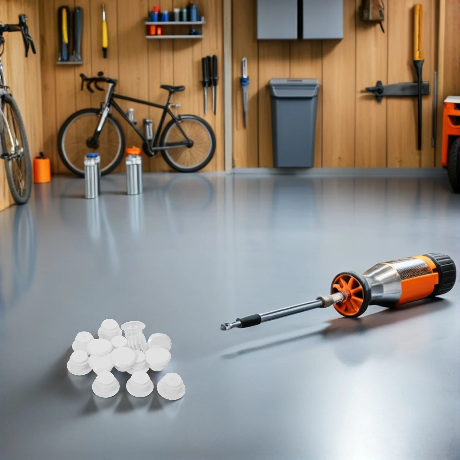 40Pcs Bicycle Handlebar End Caps Plastic Mountain Road Bike Handlebar Plugs Ergonomic Shock Absorption Grip Covers