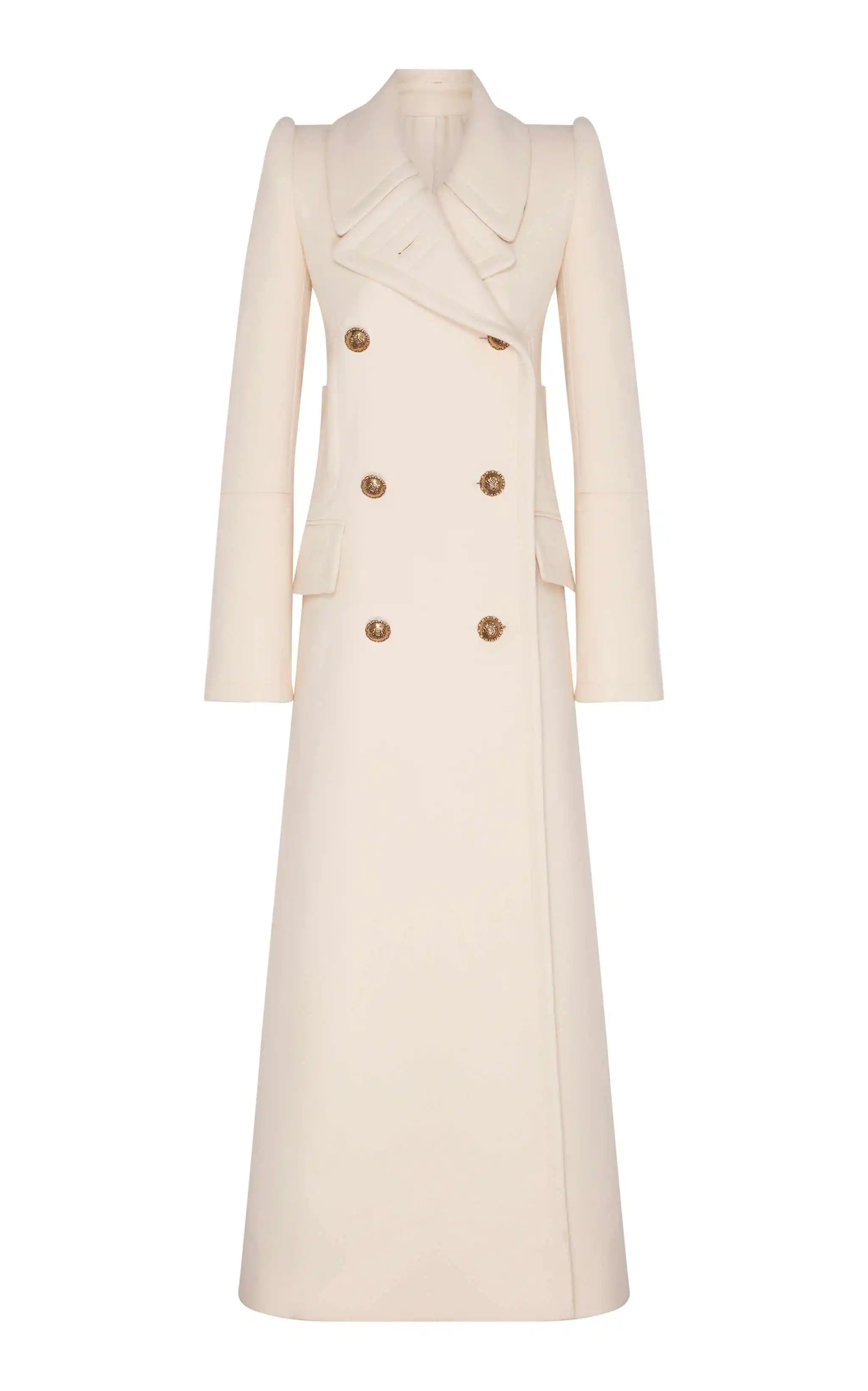 ربيع جديد المرأة معطف الصوف كم طويل مزدوجة الصدر ملابس خارجية موضة مريحة الأعمال مكتب ارتداء مخصص #5