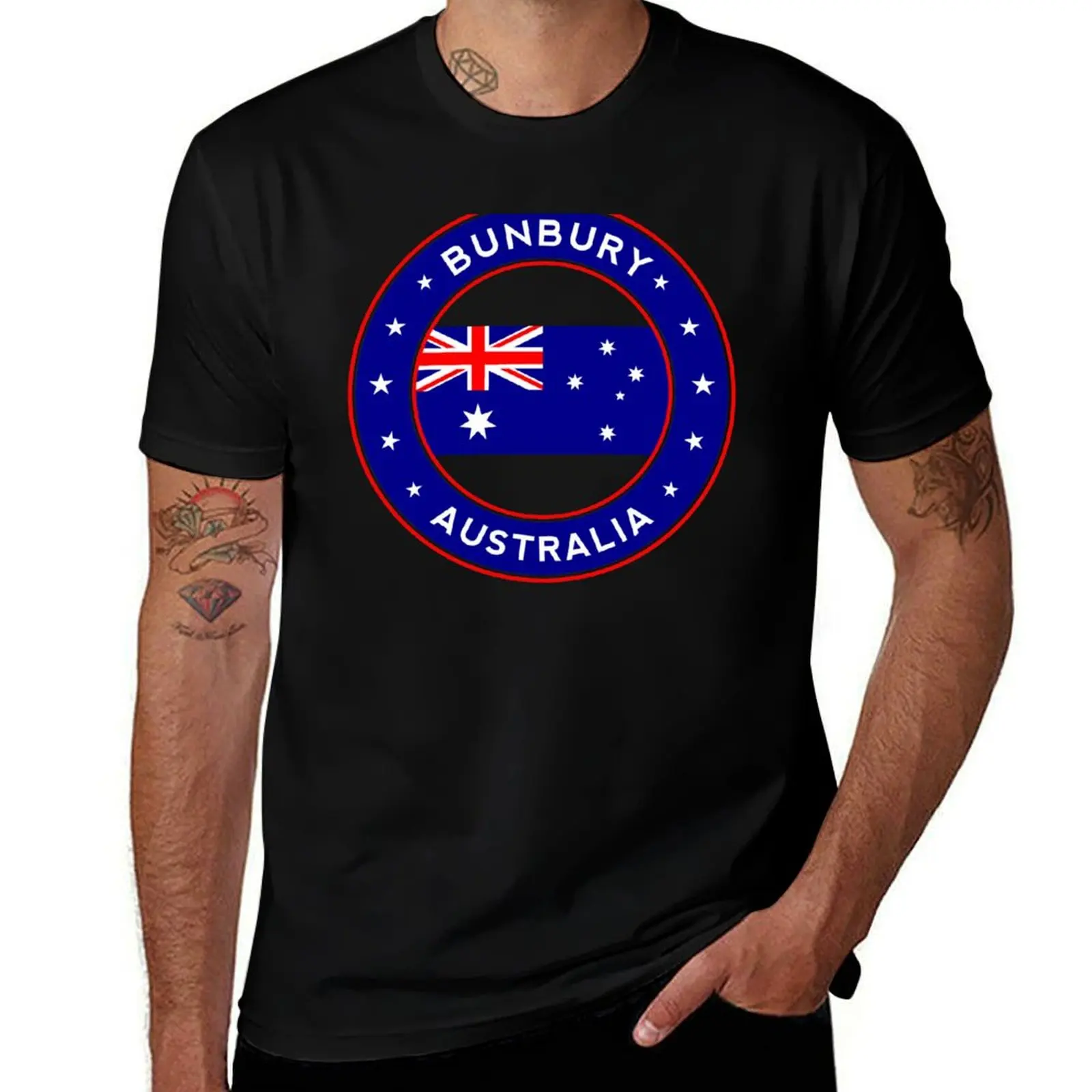 

Bunbury, Australia T-Shirt plain sublime rapper graphic tees man clothes Short sleeve tee men