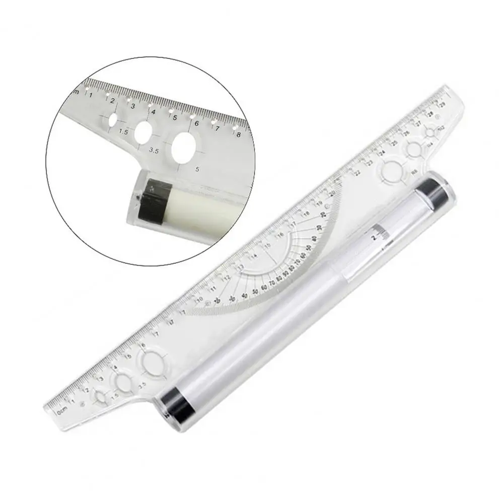 Stationary  Excellent Student Architect Parallel Ruler Universal Foot Drawing Roller Ruler Easy to Use   for School