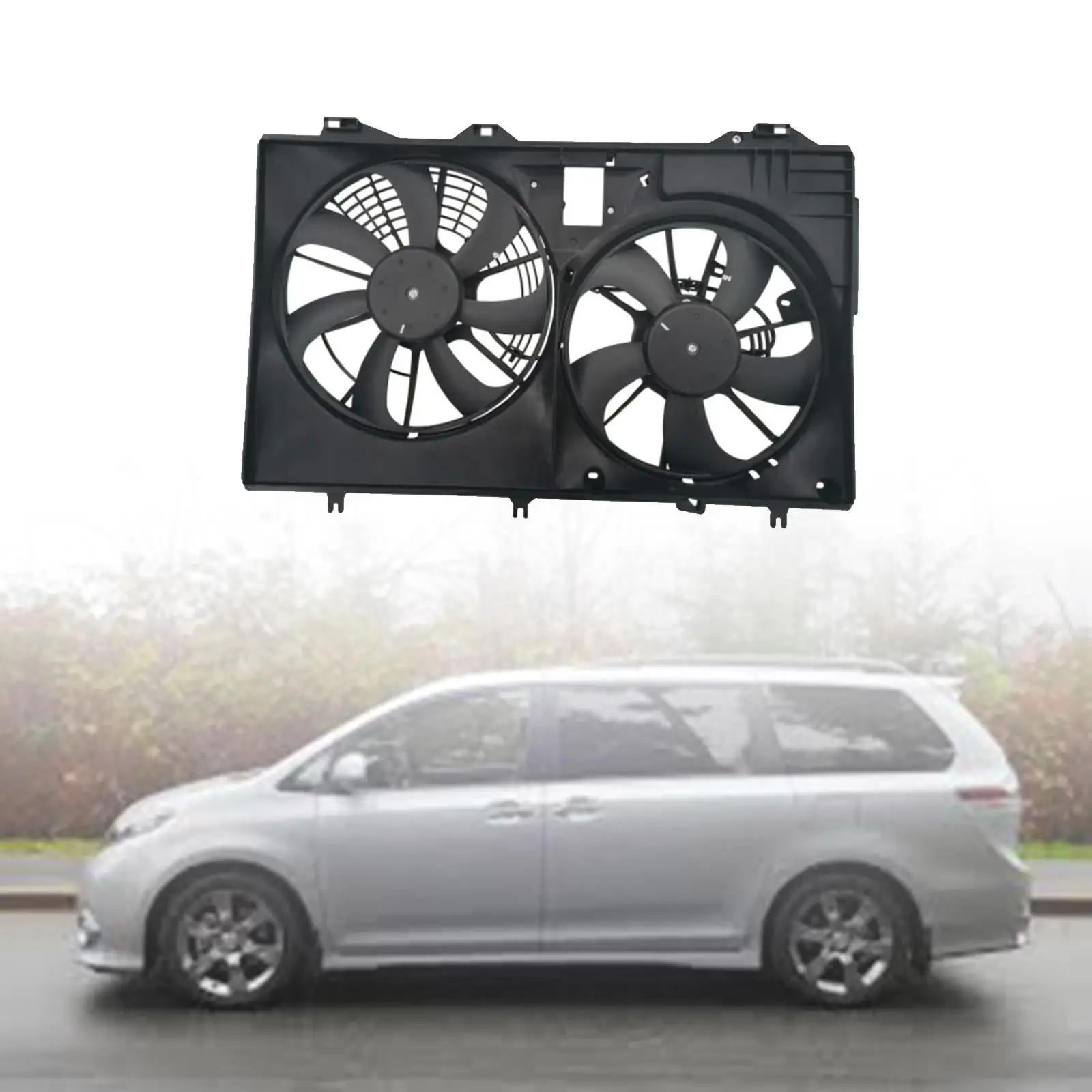 Cooling Fans Assembly 167110P150-pfm for Lexus RX350 Base 2010-2016