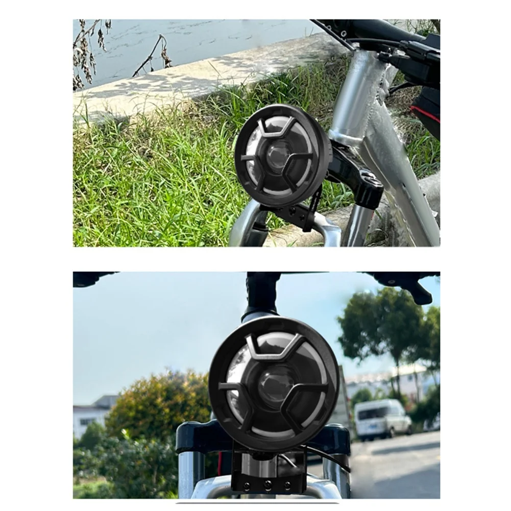 

AB31 12V-48V E-Bike Front Light DH034 Electric Scooter LED Headlight SM Connection for MTB Road Headlight Bicycle Accessories