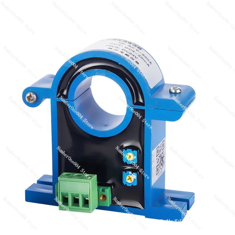 

Split-Core Open-Loop Hall Effect Current Transducer - AC/DC 50A/100A to 4-20mA/0-5V Signal Output