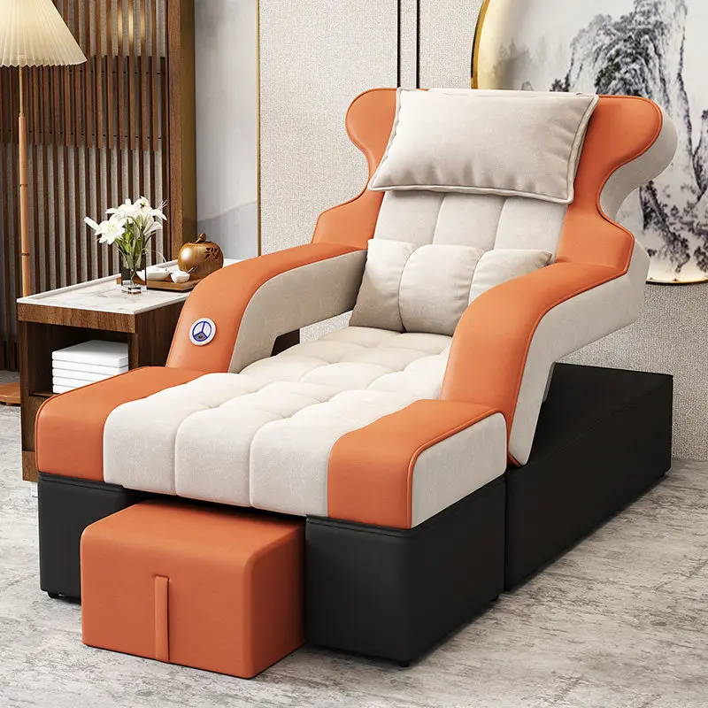Head Spa Electric Massage Bed Facial Beauty Salon Living Room Massage Bed Relaxing Lounge Escova De Cabelo Commercial Furniture