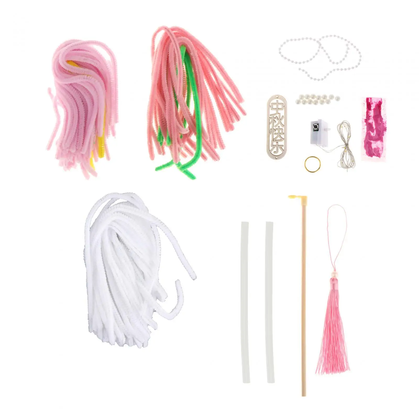 เทศกาลกลางฤดูใบไม้ร่วงโคมไฟทํา DIY จีนแบบดั้งเดิมสําหรับเด็กโคมไฟแบบพกพาสําหรับด้านหน้าประตู Patio เทศกาลฤดูใบไม้ผลิตกแต่ง