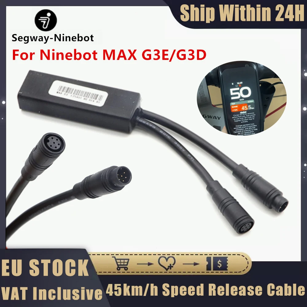 Ninebot MAX G3 Cavo di rilascio di velocità personalizzato 45 km/h Ninebot di Segway MAX G3E/G3D Scooter elettrico Parti della linea di velocità di rottura