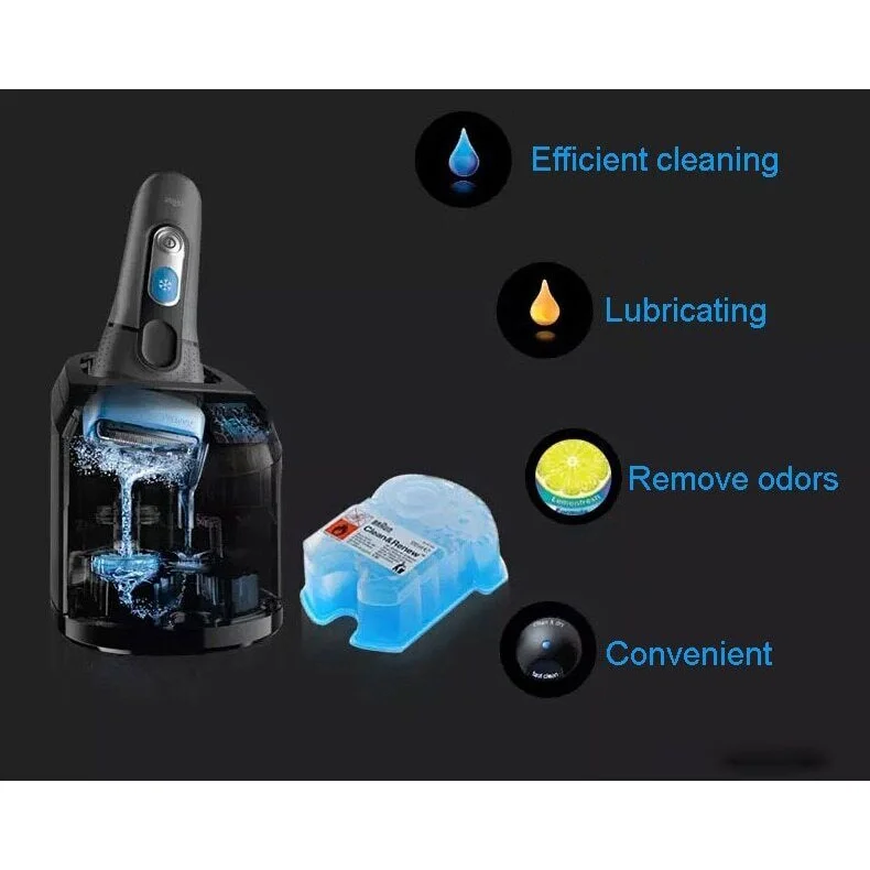 براون CCR4 تنظيف تجديد خراطيش إعادة التعبئة الليمون الطازجة استبدال ماكينة حلاقة الأنظف لماكينات الحلاقة الكهربائية براون جميع مركز الرعاية الذكية