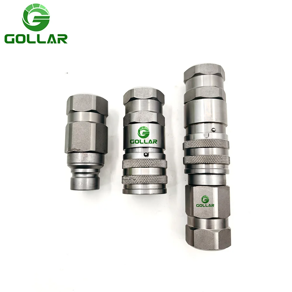 Construction Machinery Parts for Bobcat 542 543 653 751 873 Female Flat Faced Quick Coupler 7246790 7246791