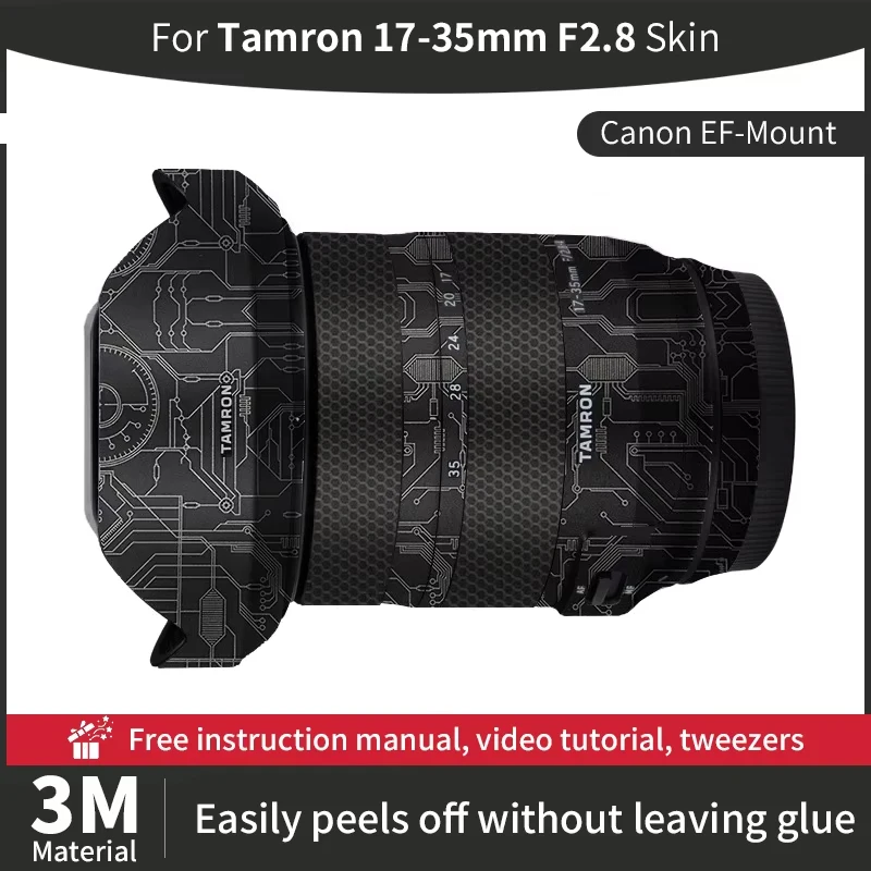 

For Tamron 17-35mm F2.8 EF-Mount Camera Lens Skin Tamron 17 35mm Canon Skin Anti-scratch Camera Lens Sticker protective film