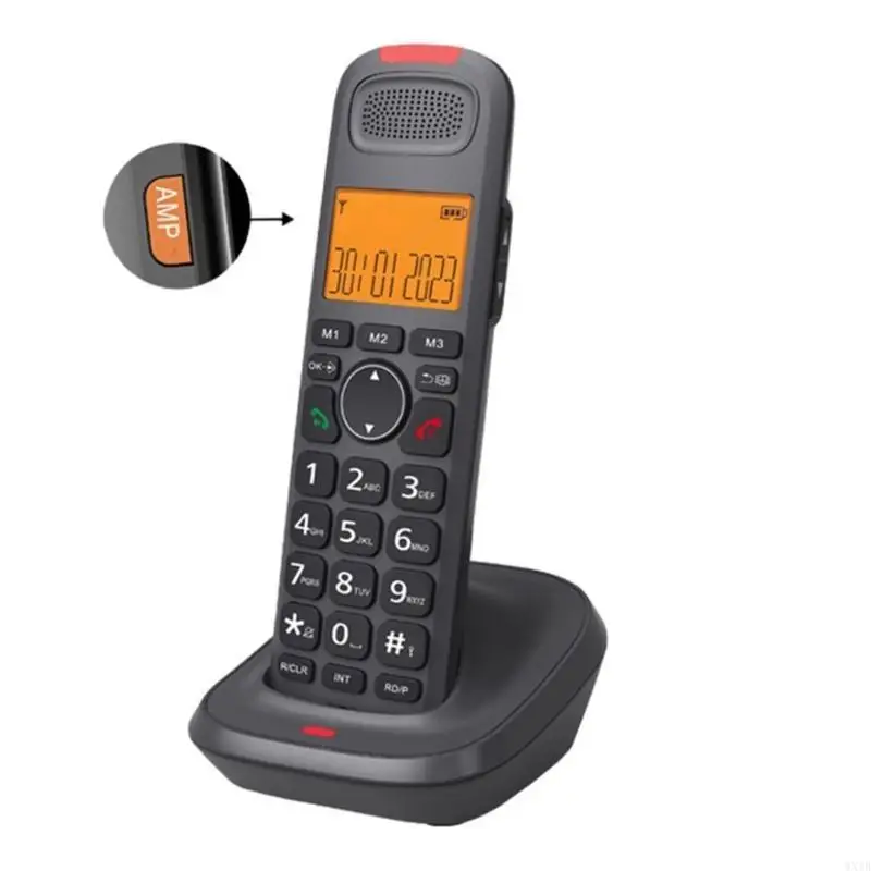 Multifunctional D1015 Wireless Landlines Telephone Cordless Phone Desktop Telephone 