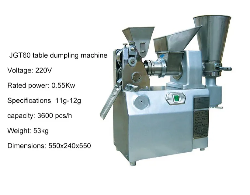 JGT60 Desktop Dumpling Maker Making Equipment Samosa Different Size Machine