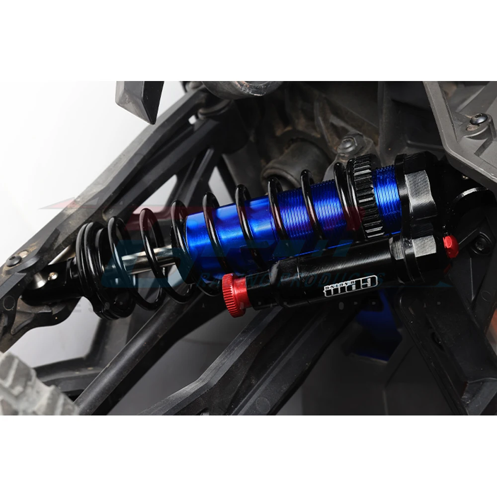 GPM Metal True Negative Pressure 172MM Front Rear Shock Absorber 7861 for TRAXXAS 1/6 XRT 8S 4WD 78086-4 Monster Truck RC Car