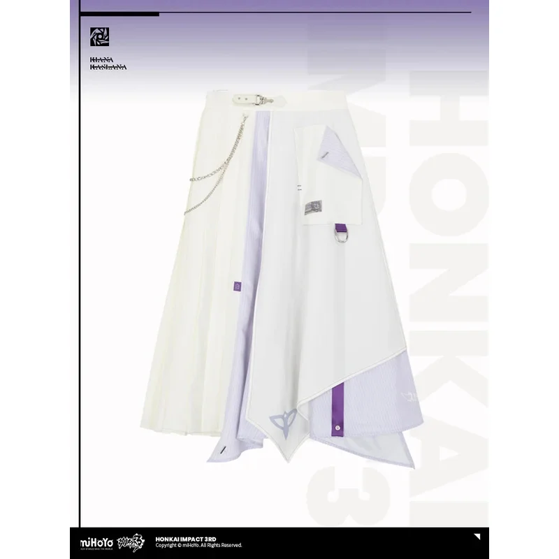 ss23Mihoyo Kiana Kaslana Theme Of Time Gravel Chasing Light Skirt Herrscher Of Flamescion