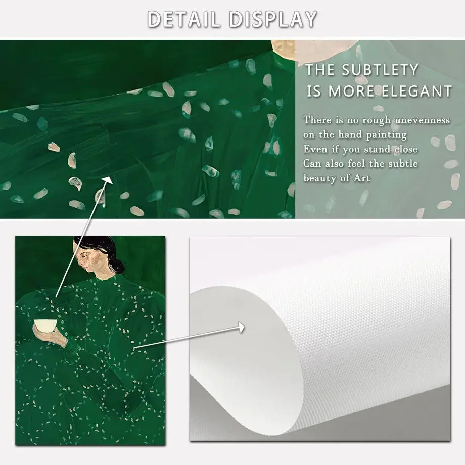 صوفيا ليند منامة امرأة مجردة الهندسة خط الشمال ملصق جدار قماش رسم مطبوع اللوحة فتاة صور لغرفة المعيشة ديكور