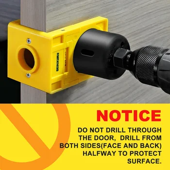 8 best sales दरवाज़ा लॉक स्थापना किट - №5