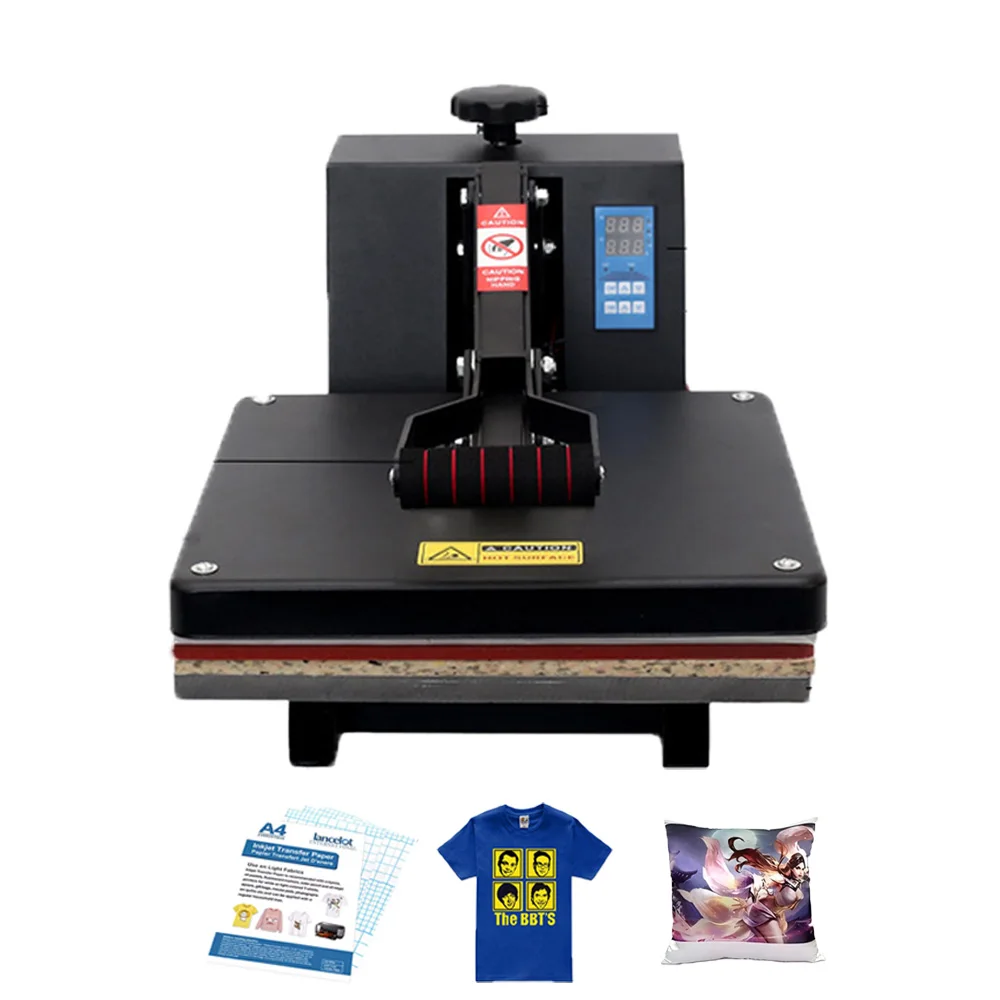 

Heat Press machine 38*38 DIY T Shirt Printing Multifunctional Sublimation Transfer for DTF Heat Transfer