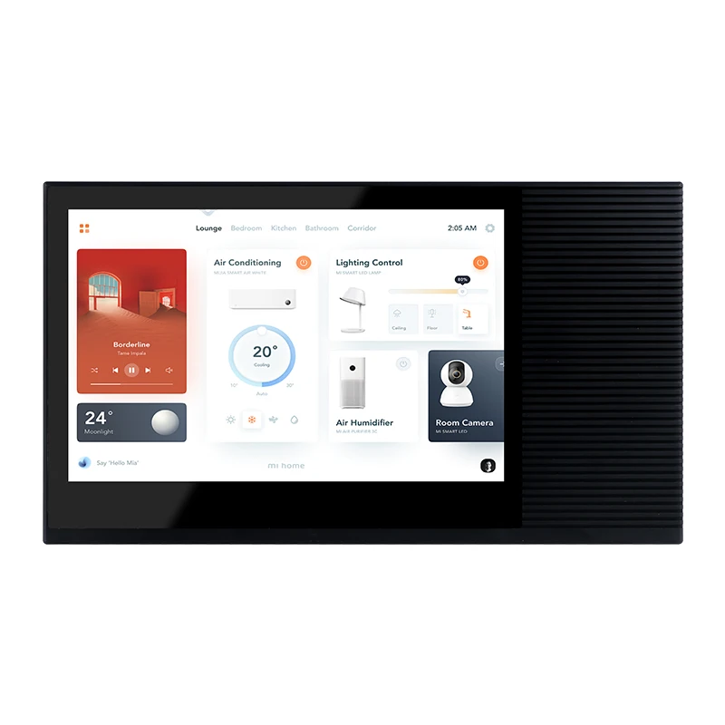 

Центральная панель управления автоматизации системы умного дома высокой яркости для скрытого монтажа мощностью 500 нит