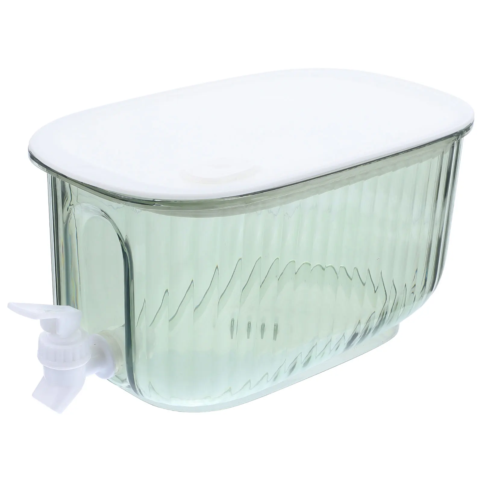 

Large Beverage Dispenser Juice Storage Container Drink Container With Spigot Anti-Blocking Faucet Fresh Liquid Storage For Wine