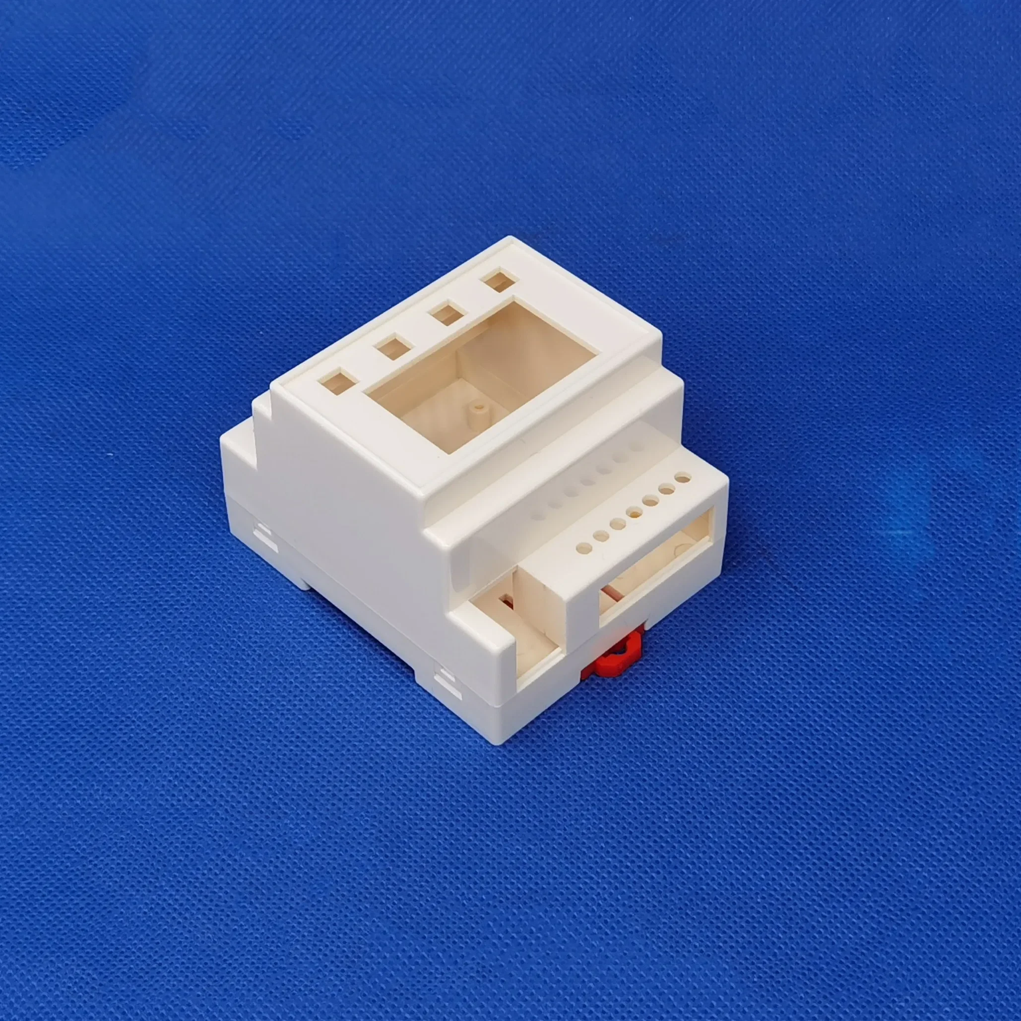 Manufacturer Direct Supply DIN 35-Rail Shell Fire Alarm Fire Monitor Housing 4-42-4 88X72X59MM ABS Plastic Electrical Box