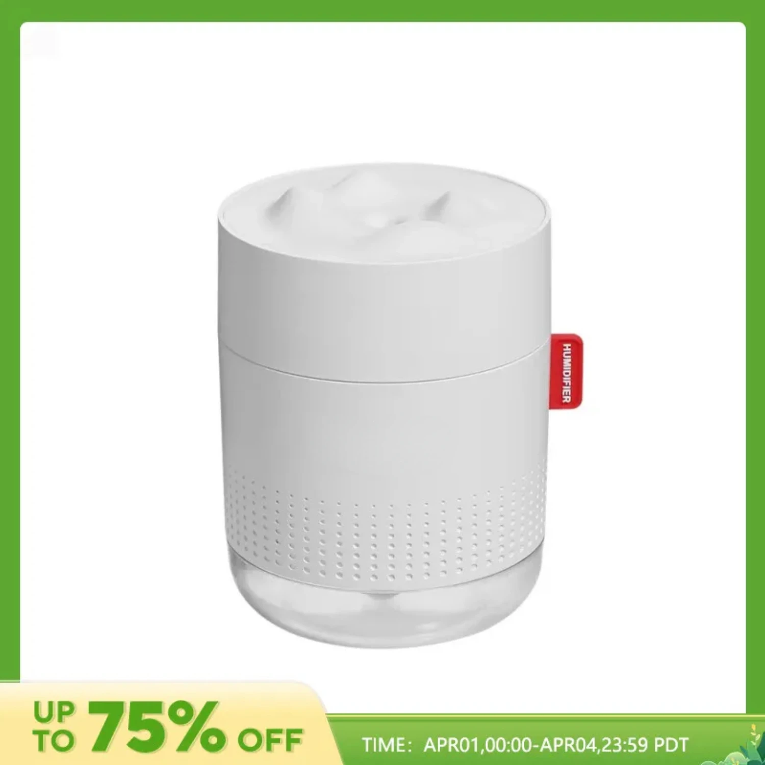 

Mini Air Humidifier Large Mist Indoor Humidifier Two Modes Excellence