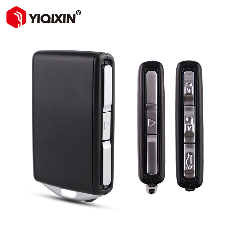 

YIQIXIN Smart Remote Car Key Fob For Volvo S60 S90 V60 V90 XC40 XC60 XC90 2016-2022 Key Cover YGOHUF8423 Uncut Blade No Logo