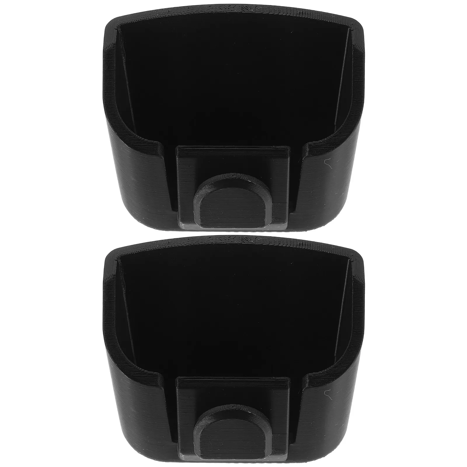 2Pcs Dashboard Key Organizer Car Key Storage Box Sleek ABS Material for Keys Remotes Cards Center Console Dashboard Mount