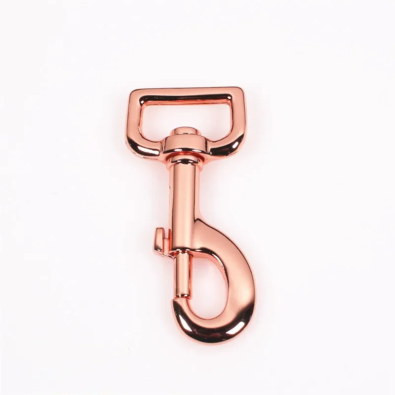 Good Quality Stocked Pet Collar Hardware Customized Color Strong Quick Release Side Buckle Dog Clip Hooks Metal Rings For Collar