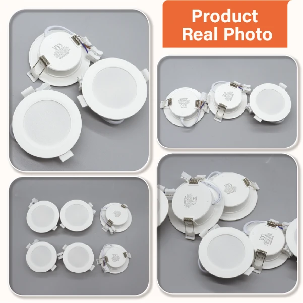 LED-Einbaustrahler 6W 10W AC220‑240V, 3-stufig dimmbar, 3 Helligkeitsstufen 100%-50%-15%, Deckenleuchte für Innenbeleuchtung im Haus – Detail 13