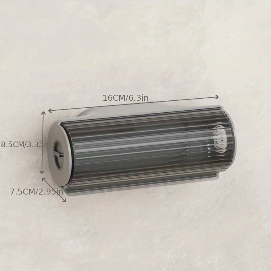 1pc Trash Bags Storage Box, Garbage Bag Dispenser For Kitchen Bathroom, Wall Mounted Bag Holder, Kitchen Plastic Bags Container