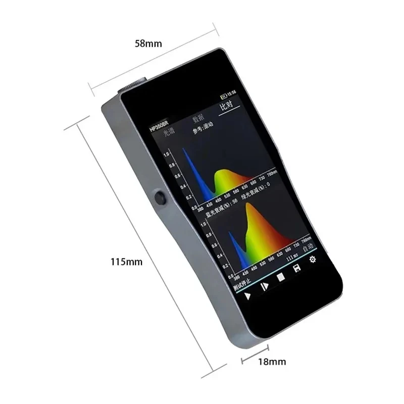 HP350 illuminance meter color temperature analyzer LED spectrum tester