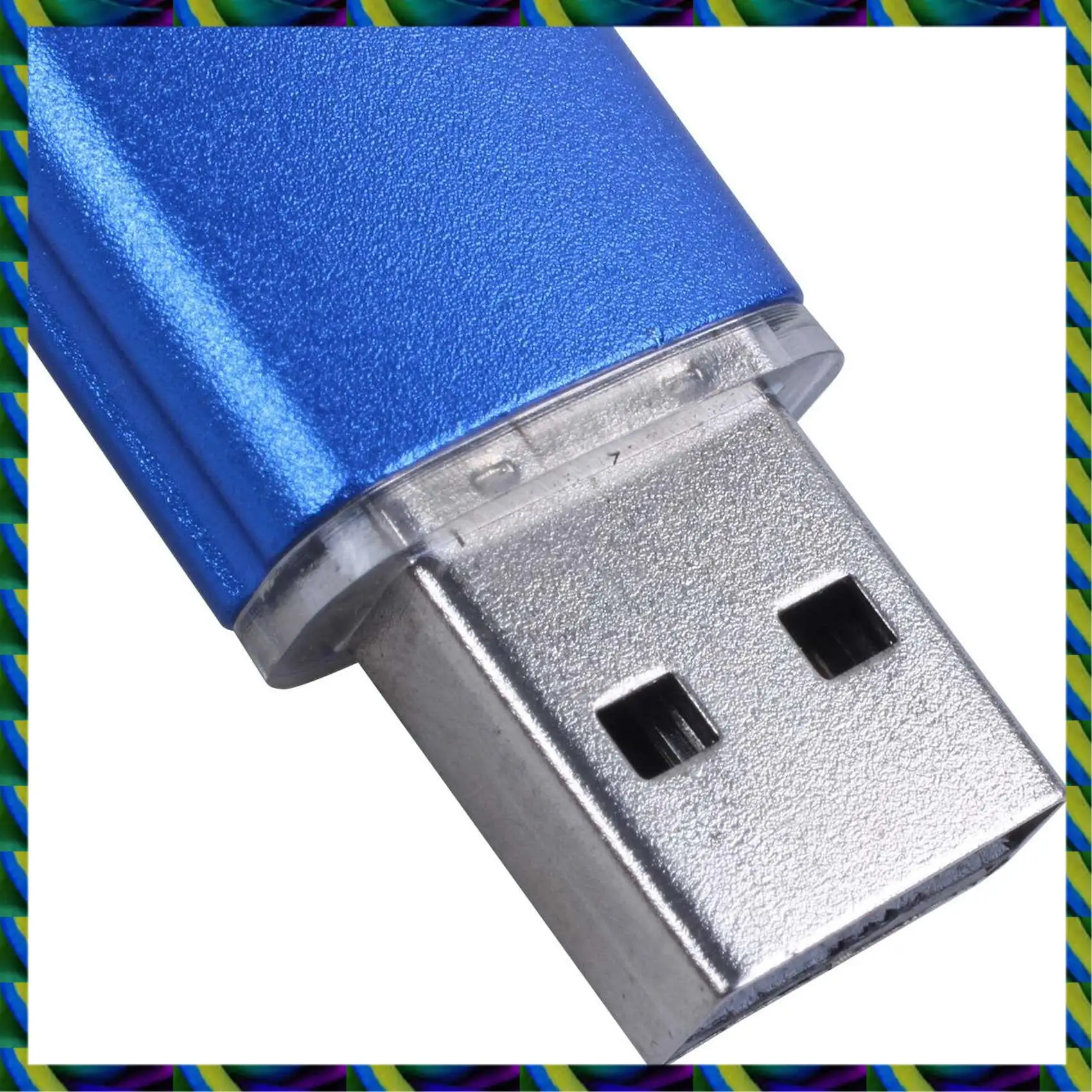 Harian 2X 256 MB USB 2.0 Flash U Disk Biru