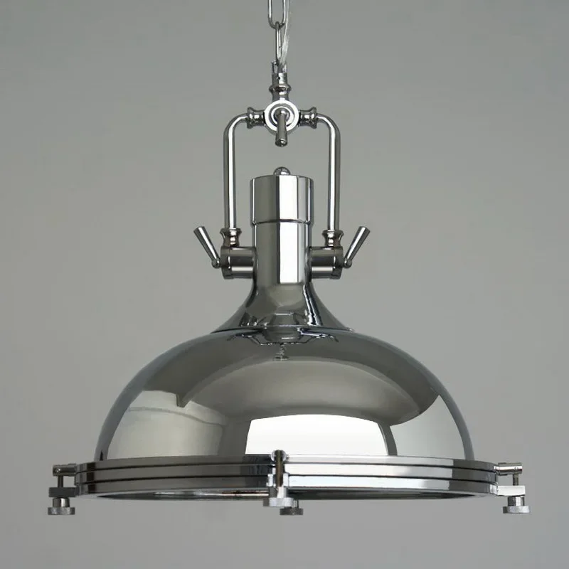 Wrought Iron Retro Edison Hanging Lamp Vintage D43CM  Loft Pendant Lights Industrial Bar Living Kitchen Dining Room Lamps