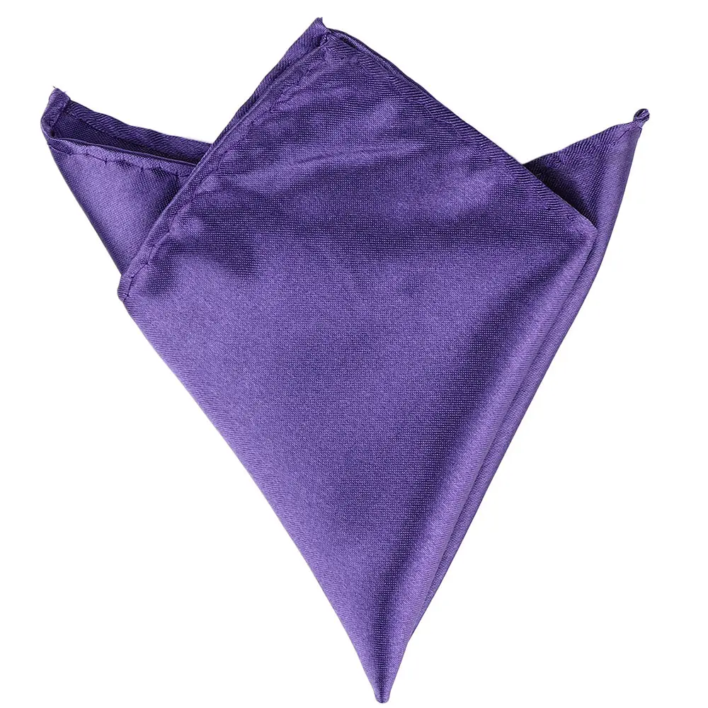 Formal Formal Suit Solid 15 Color Square for Wedding Dress Party Hanky Pocket Satin Plain Handkerchief Pocket Square Silk Hanky