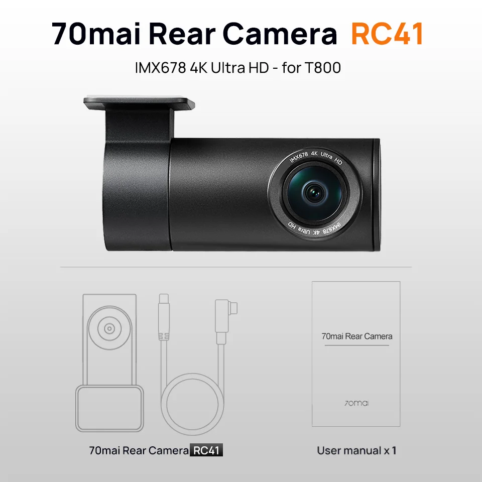 70mai Rear Cams for different models of 70mai Dash Cam - AliExpress 34