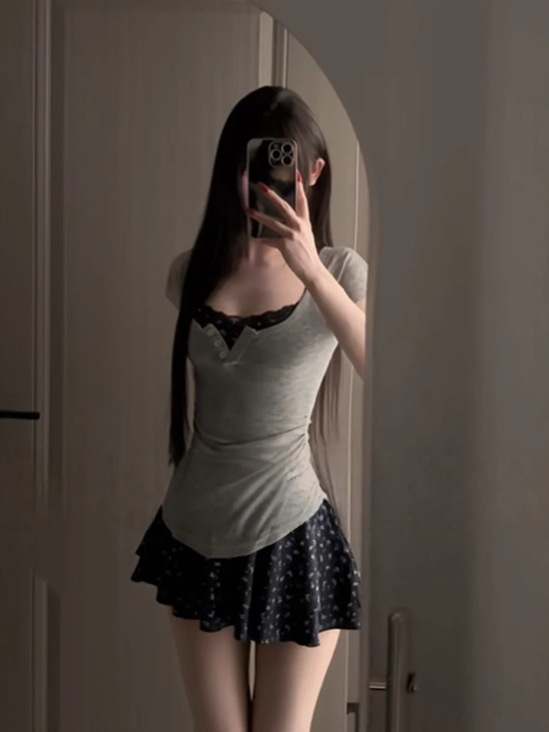 

Уникальное красивое платье с цветочным принтом, комплект из двух предметов, летнее платье на бретельках для чаепития, стильная женская одежда маленького размера