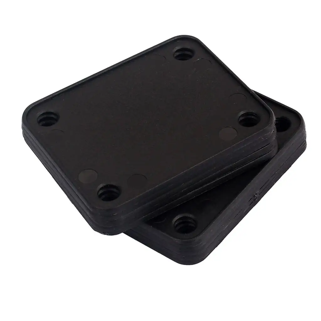 

Сменные прокладки для грифа гитары, черные, из АБС-пластика, набор из 10 штук, для бас-гитары и гитары