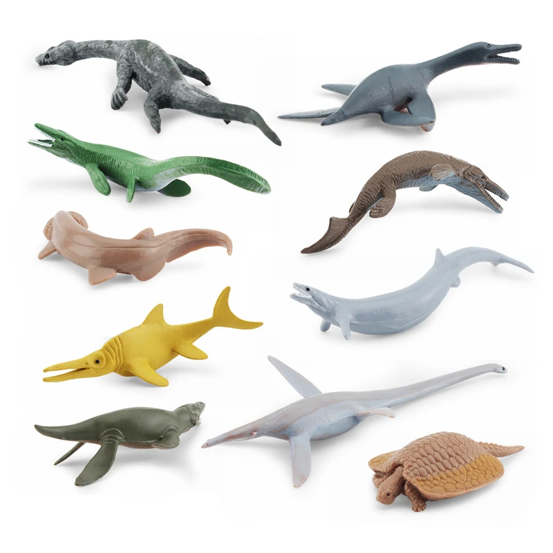 Simulation Ocean Sea Life Figurines Ancient Animal Action Figures Children Figures Aquarium Dinosaur Model Collecta Birthday Toy