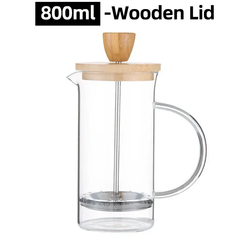 800ml Wooden lid