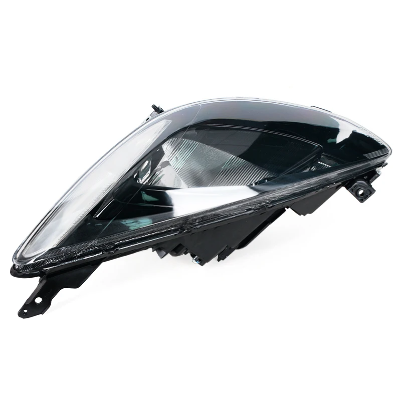 Imagen 6: Conjunto de faros de coche para Mazda 2 2007-2012, parachoques delantero de coche, lámpara de señal, luces de conducción, carcasa de lámpara, accesorios para coche
