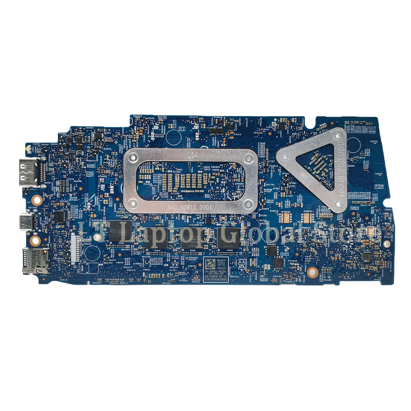 Motherboard Laptop 18769-1 untuk Dell Vostro 5390 5391 0V61H1 059XGG 02PKCV 027GM Notebook Mainboard I3 I5 I7 8/10th 8G RAM DDR4