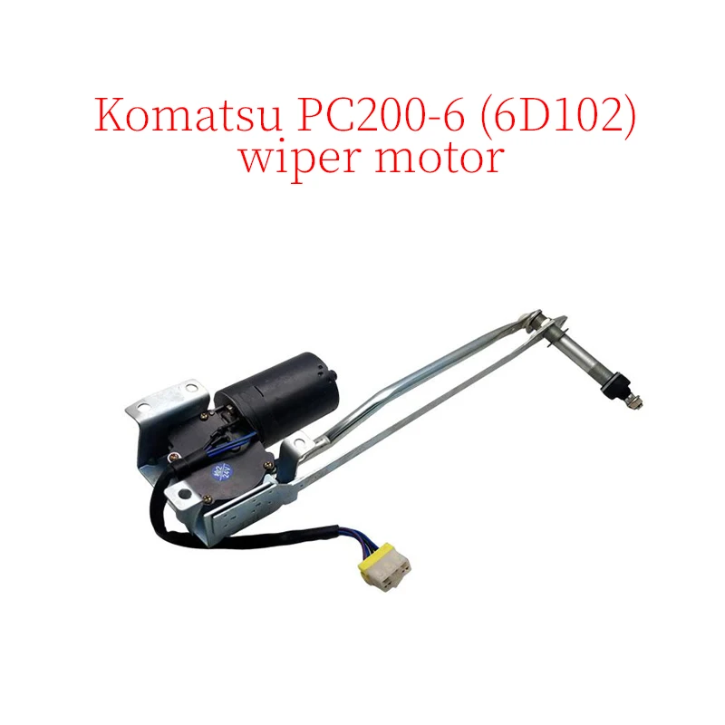 

Аксессуары для экскаваторов строительной техники, двигатель стеклоочистителя, подходит для Komatsu PC200-6 (6D102), высокое качество, новейшие новые детали