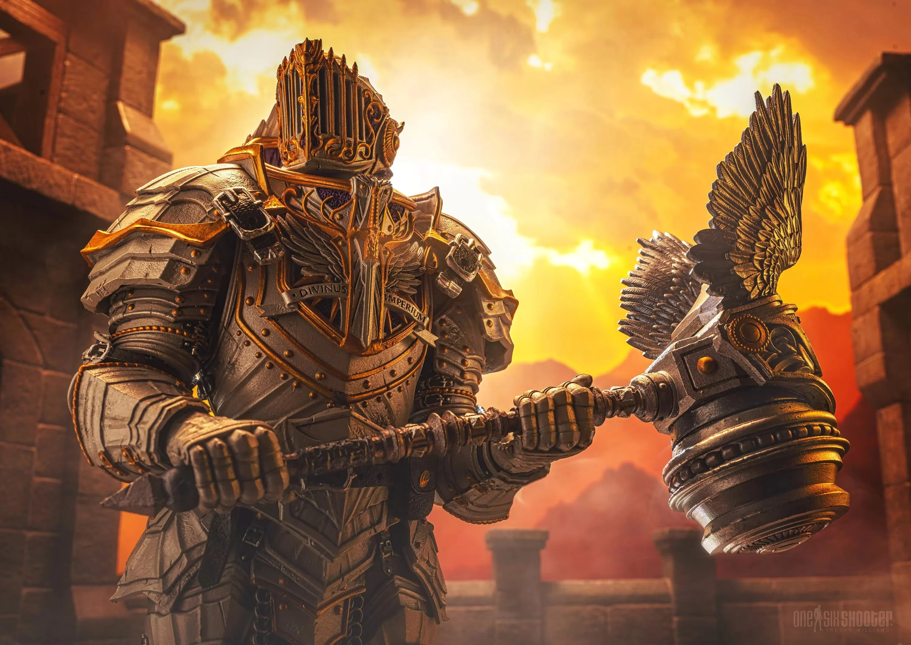 Em estoque quatro cavaleiros legião mítica reaper bo águia dourada cavaleiros paladino 9 polegadas boneca ukaike conjunto completo figura de ação brinquedo presentes