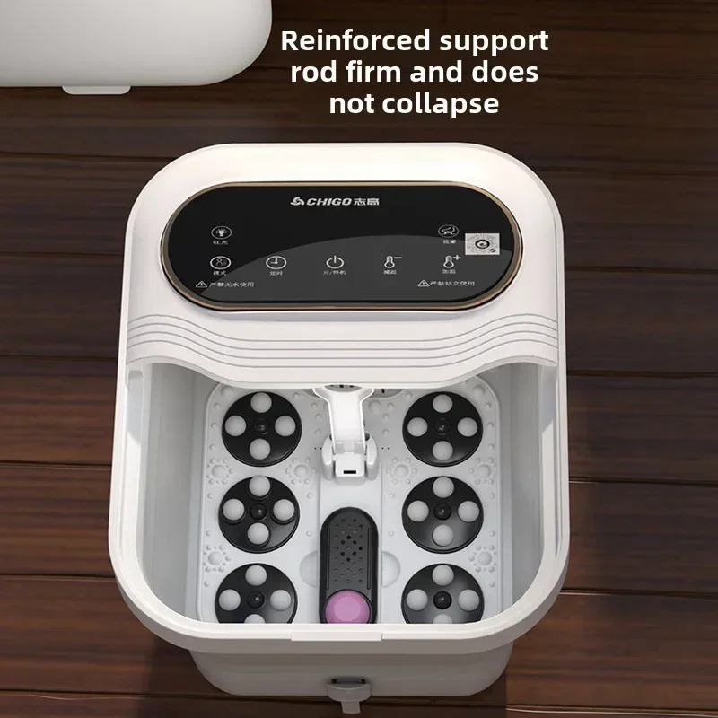 Intelligent Heating Constant Temperature Folding Footbath Machine Electric Pedicure Tub for Home Pedicure Spa Foot Bath Bucket